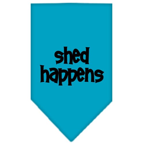 “Shed Happens” Cotton Pet Bandana from As You Wish Apparel – Dog Humor Bandana