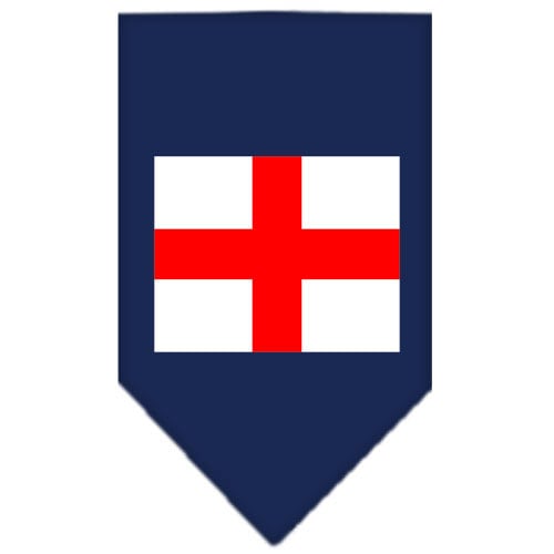 “St. George’s Cross” Cotton Pet Bandana from As You Wish Apparel – Patriotic Dog Bandana