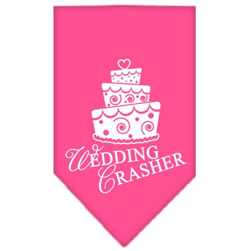 “Wedding Crasher” Cotton Pet Bandana from As You Wish Apparel – Wedding & Party Dog Bandana