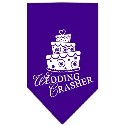 “Wedding Crasher” Cotton Pet Bandana from As You Wish Apparel – Wedding & Party Dog Bandana