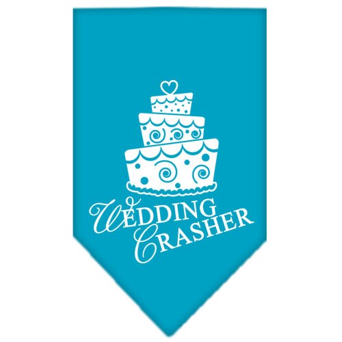 “Wedding Crasher” Cotton Pet Bandana from As You Wish Apparel – Wedding & Party Dog Bandana