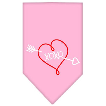 “XOXO” Cotton Pet Bandana from As You Wish Apparel – Dog Love Bandana