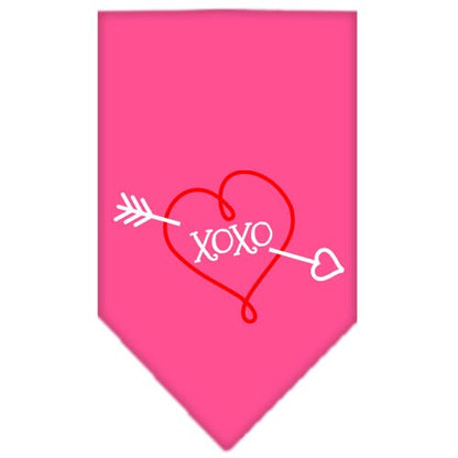 “XOXO” Cotton Pet Bandana from As You Wish Apparel – Dog Love Bandana