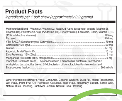 Sanctuary Strength™ Daily Multivitamin Chews from My Dog Sanctuary – Dog Wellness Supplements