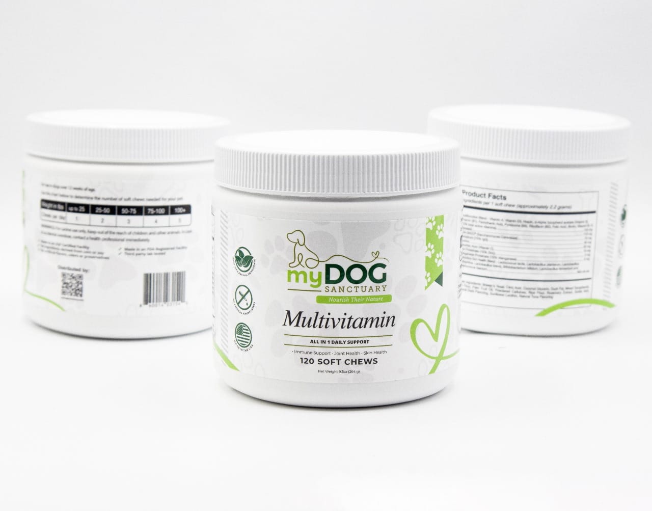 Sanctuary Strength™ Daily Multivitamin Chews from My Dog Sanctuary – Dog Wellness Supplements
