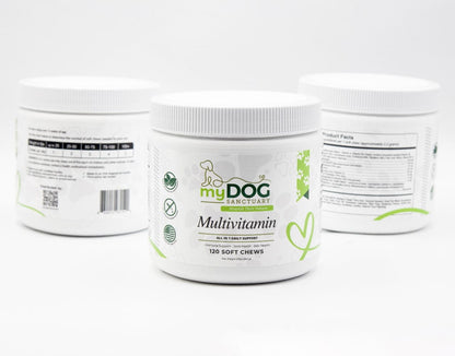 Sanctuary Strength™ Daily Multivitamin Chews from My Dog Sanctuary – Dog Wellness Supplements